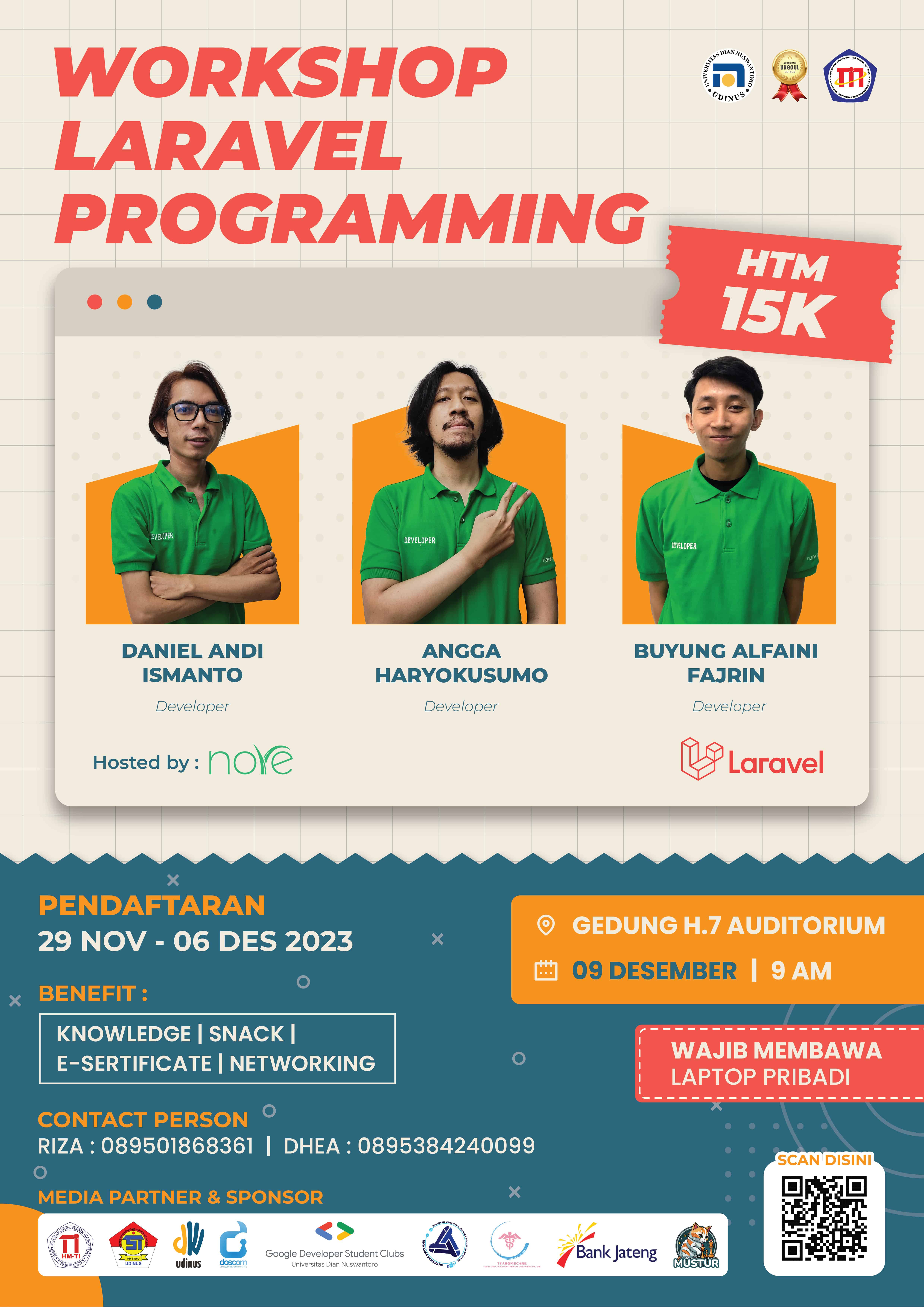 Workshop Laravel Programming